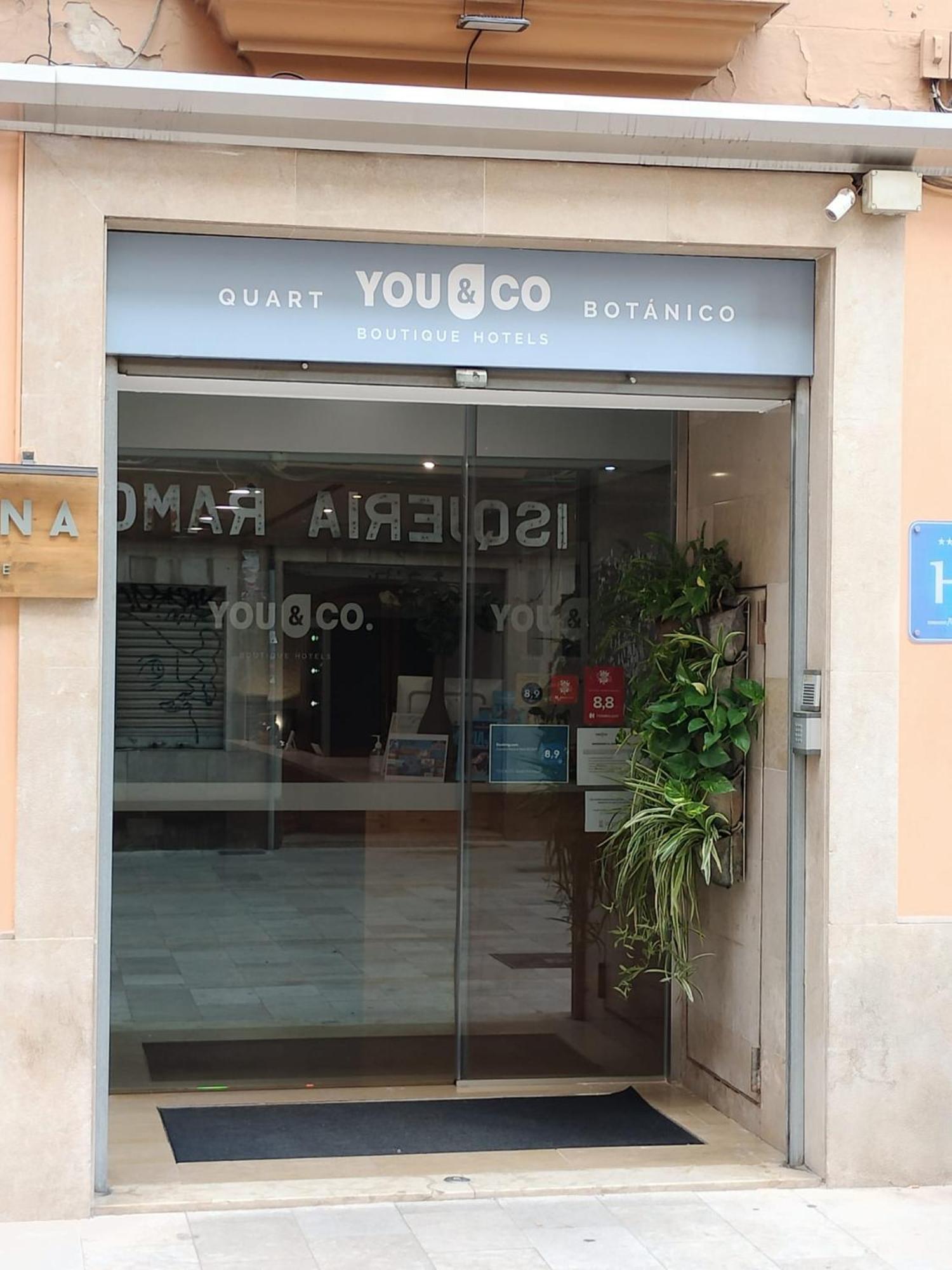 You & Co. J. Botanico Boutique Hotell Valencia Exteriör bild